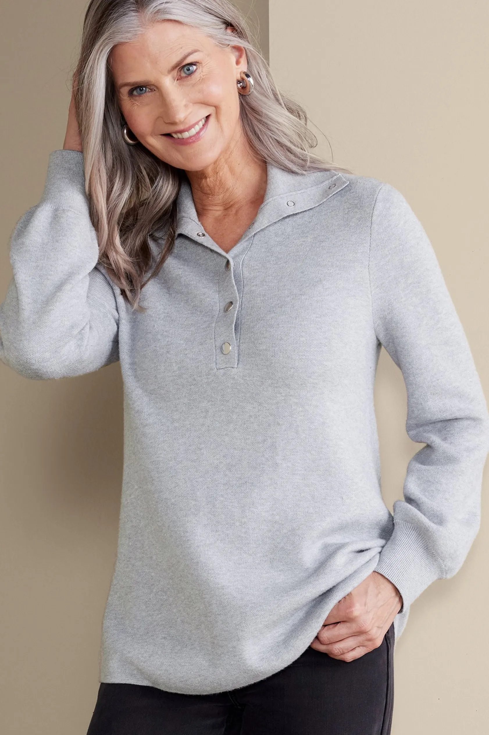 Soft Surroundings Meria Sweater Tunic