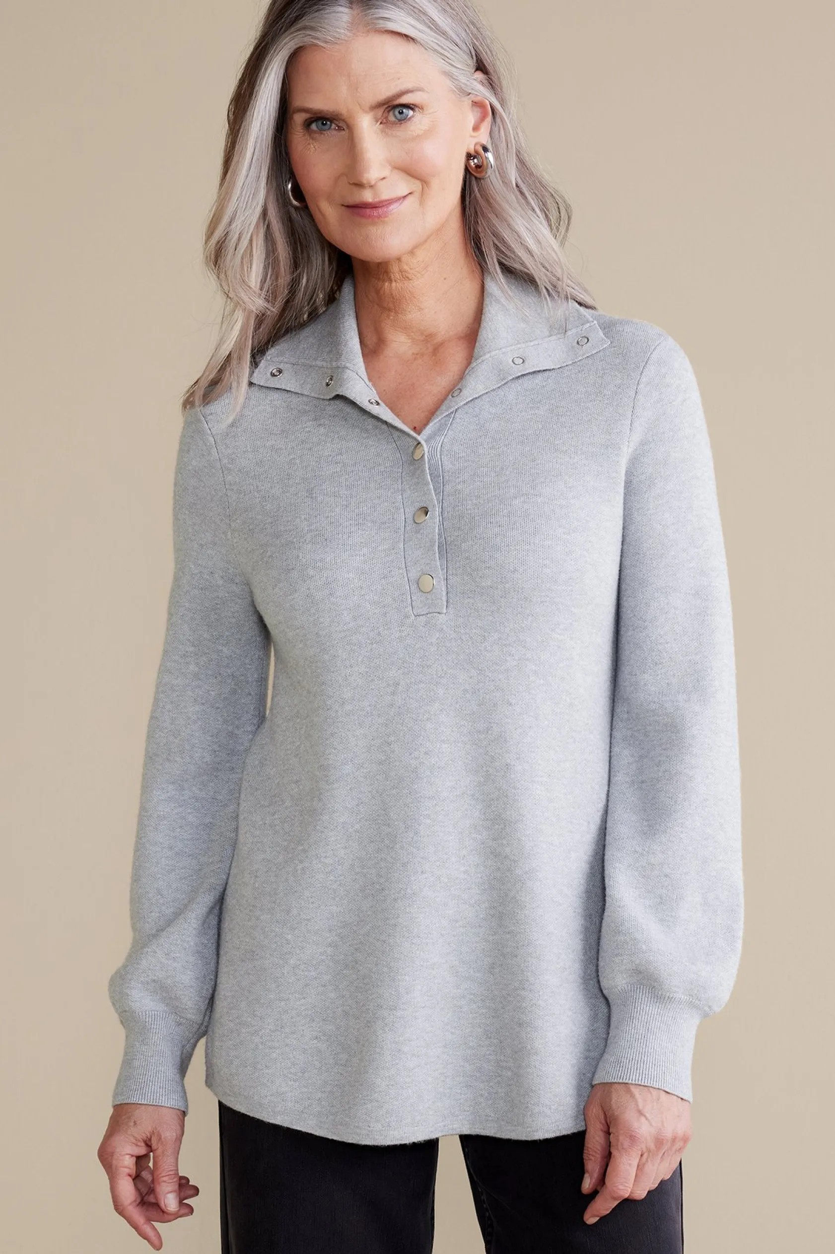 Soft Surroundings Meria Sweater Tunic