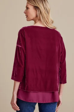 Soft Surroundings Millie Velvet Tunic