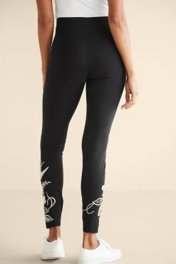 Soft Surroundings Miraflores Embroidered Legging