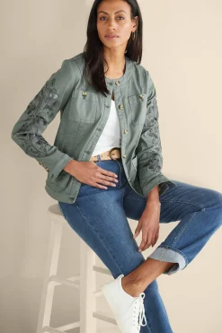 Soft Surroundings Monterey Utility Jacket