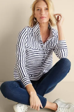 Soft Surroundings Neera French Terry Tunic