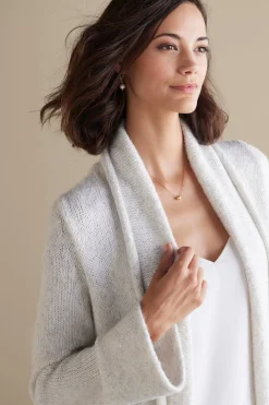 Soft Surroundings Neva Sequin Cardigan