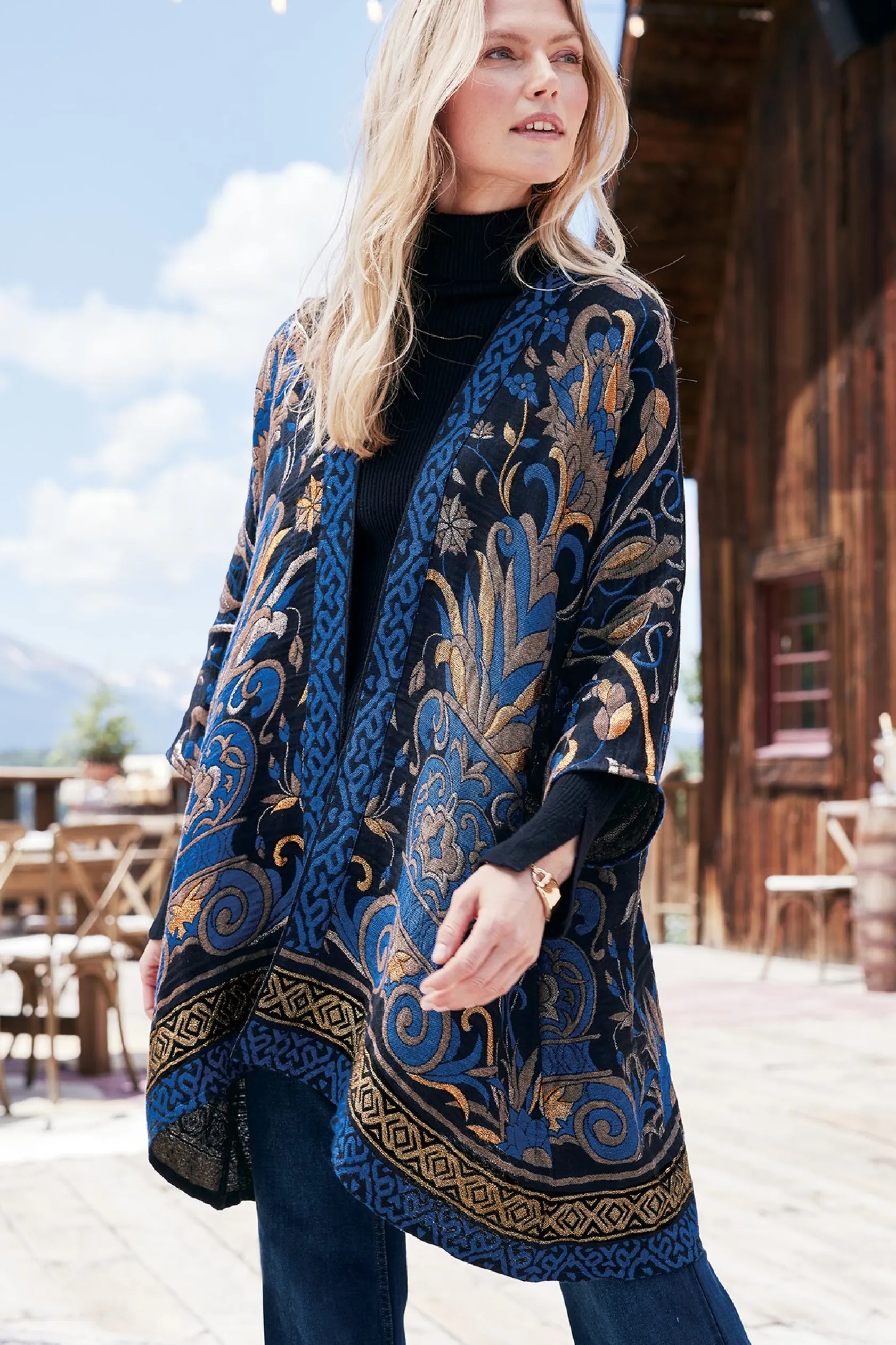 Soft Surroundings Night Garden Topper