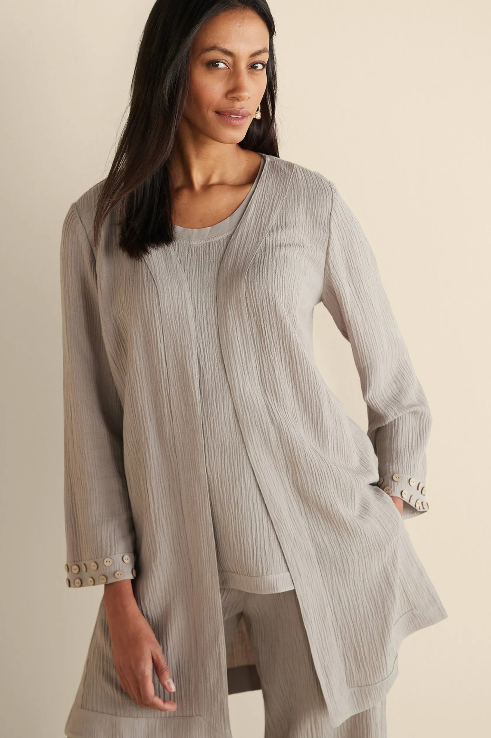 Soft Surroundings Oceo Gauze Topper