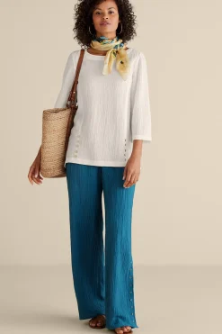 Soft Surroundings Oceo Gauze Tunic