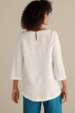 Soft Surroundings Oceo Gauze Tunic
