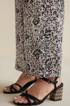 Soft Surroundings Oceo Gauze Wide-Leg Pants