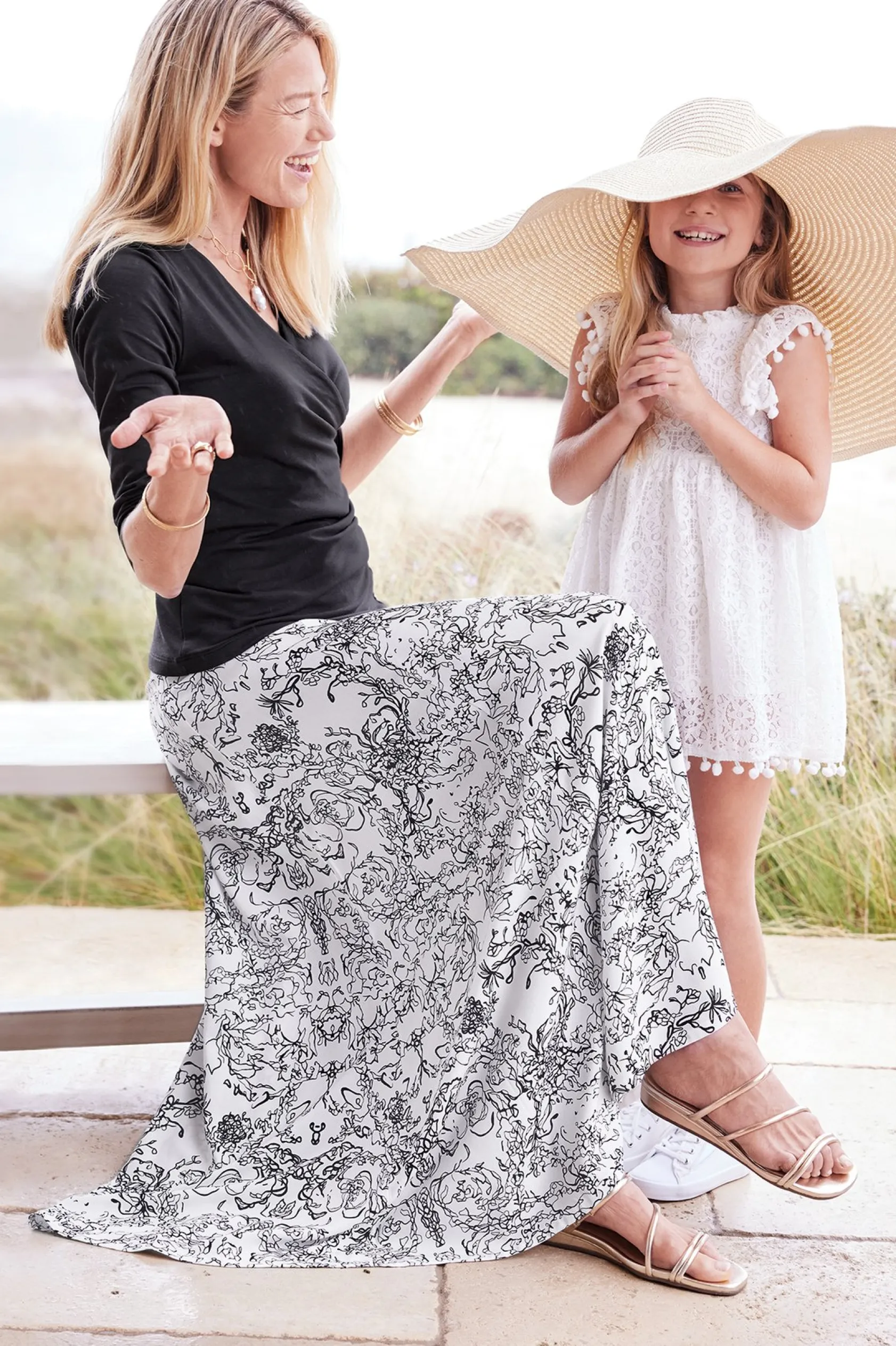 Soft Surroundings Petites Amaranth Skirt