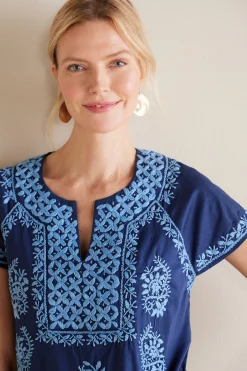 Soft Surroundings Petites Davina Short Dress