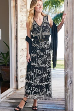 Soft Surroundings Petites Olivia Maxi Dress