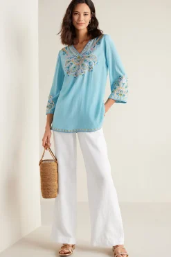 Soft Surroundings Petites River Island Tunic