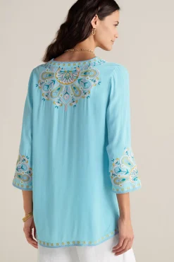 Soft Surroundings Petites River Island Tunic