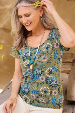 Soft Surroundings Petites Soft Essential™ SUPIMA® Short Sleeve Tee