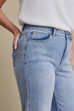 Soft Surroundings Petites Ultimate Denim Wide Leg Jeans