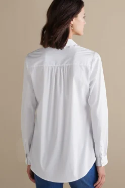 Soft Surroundings Rania Pearl Shirt