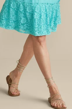 Soft Surroundings Seychelles Lilac Sandal