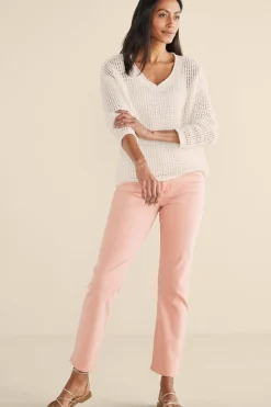 Soft Surroundings Simone Crochet Sweater