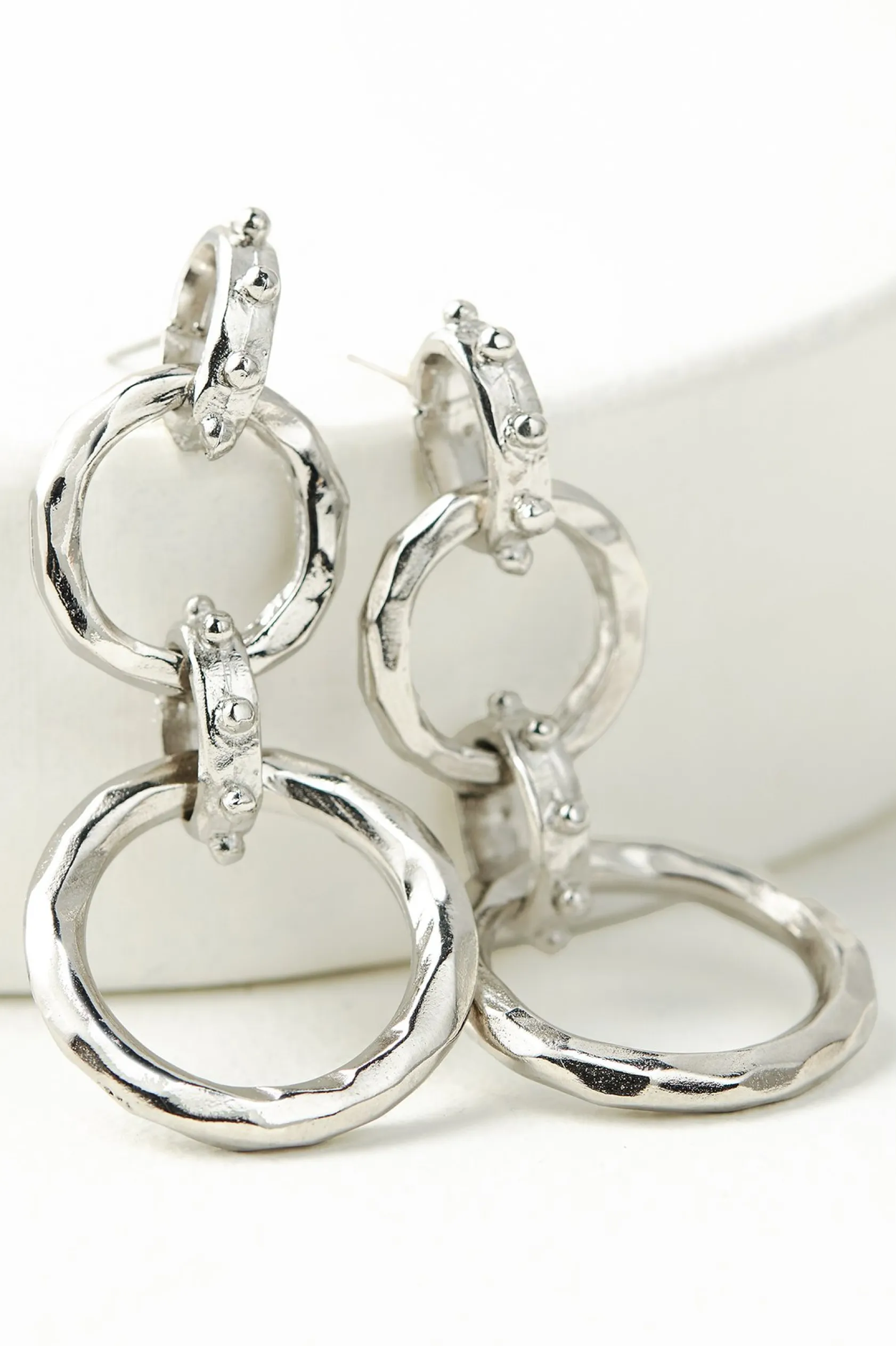 Soft Surroundings Simone Tiered Hoop Earring