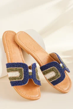 Soft Surroundings Skemo Cabo Beaded Slide