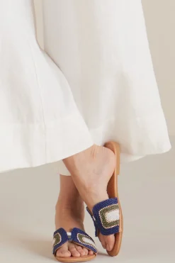 Soft Surroundings Skemo Cabo Beaded Slide