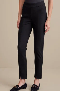 Soft Surroundings Soft Essential Ponte Slim Ankle Pants