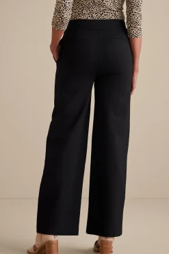 Soft Surroundings Soft Essential Ponte Wide Leg Pants