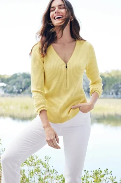 Soft Surroundings Soft Essential™ Ribbed Valentina Sweater