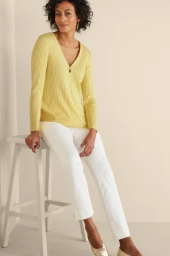 Soft Surroundings Soft Essential™ Ribbed Valentina Sweater
