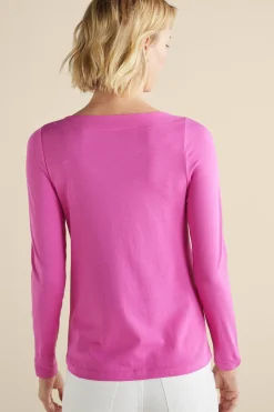 Soft Surroundings Soft Essential™ SUPIMA® Long Sleeve Tee