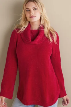 Soft Surroundings Soft Winds Chenille Tunic Sweater