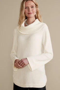 Soft Surroundings Soft Winds Chenille Tunic Sweater