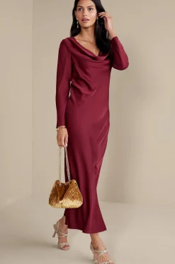 Soft Surroundings Solange Satin Dress
