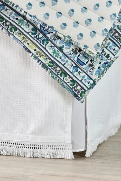 Soft Surroundings Tallulah Textured Bedskirt