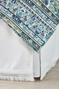 Soft Surroundings Tallulah Textured Bedskirt