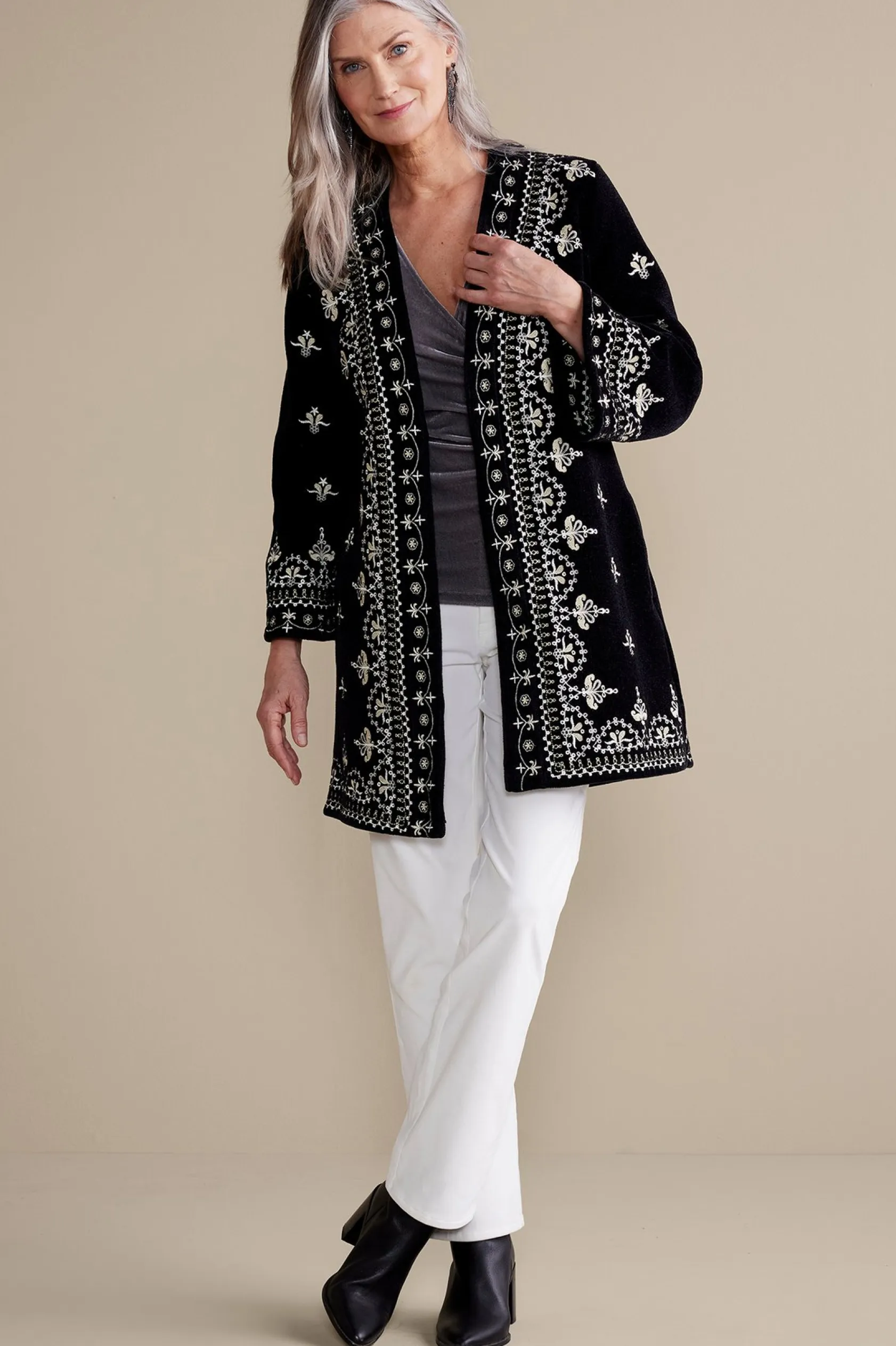 Soft Surroundings Tamaya Kimono