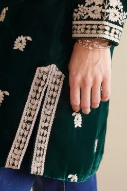 Soft Surroundings Tatianna Velvet Jacket