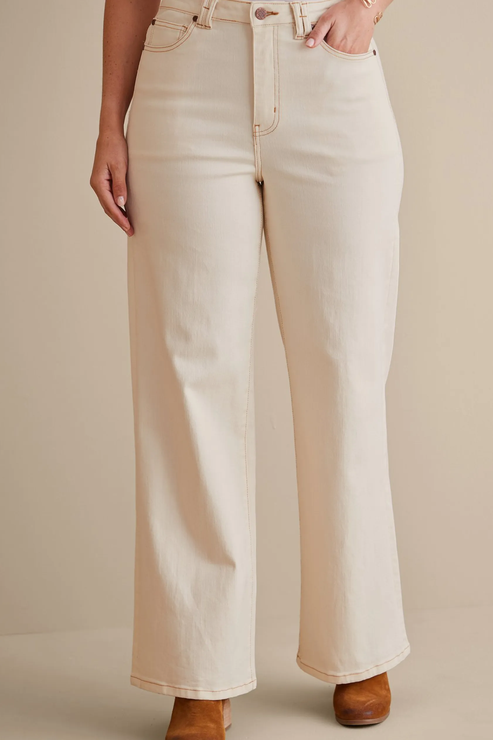 Soft Surroundings Ultimate Denim High Rise Straight Jeans