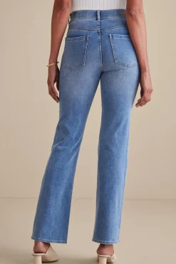 Soft Surroundings Ultimate Denim Pull-On Bootcut Jeans