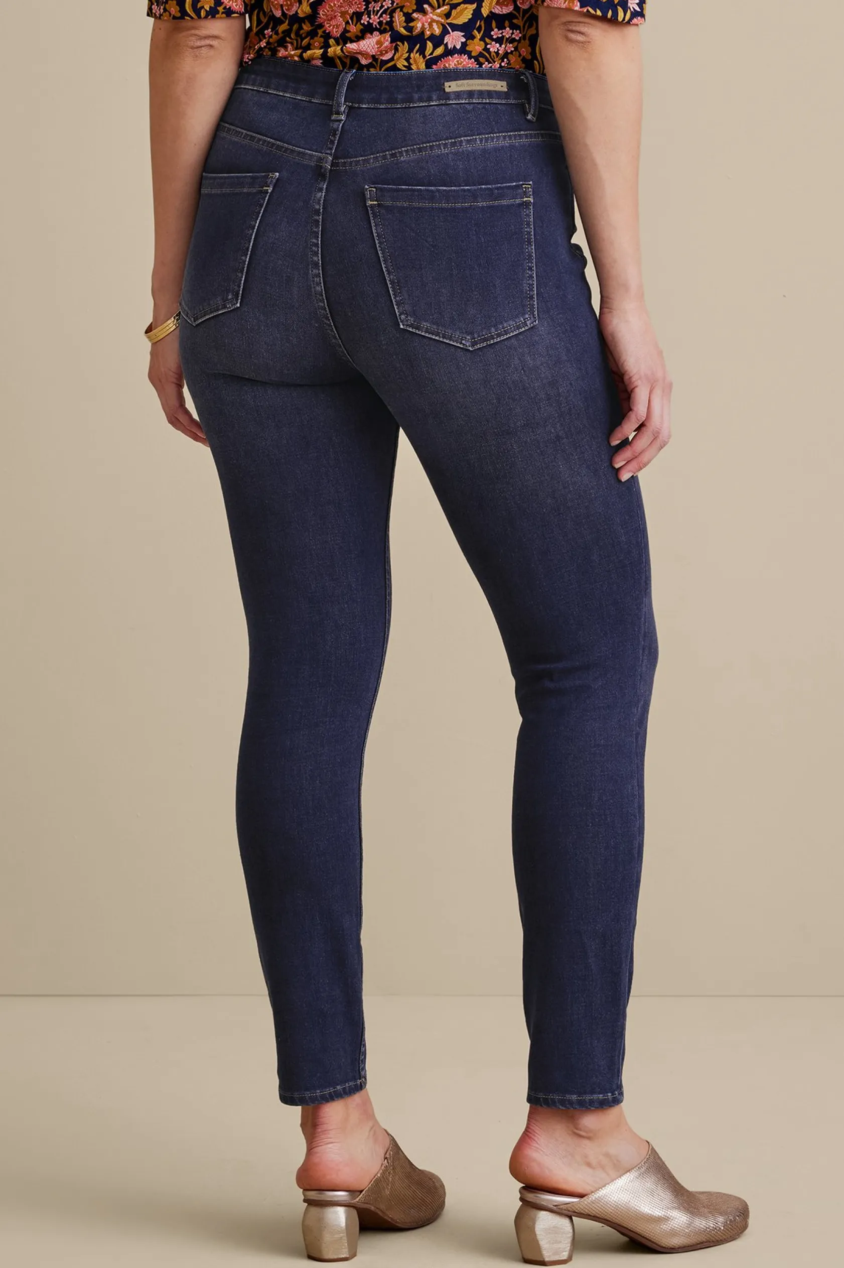 Soft Surroundings Ultimate Denim Skinny Ankle Jeans