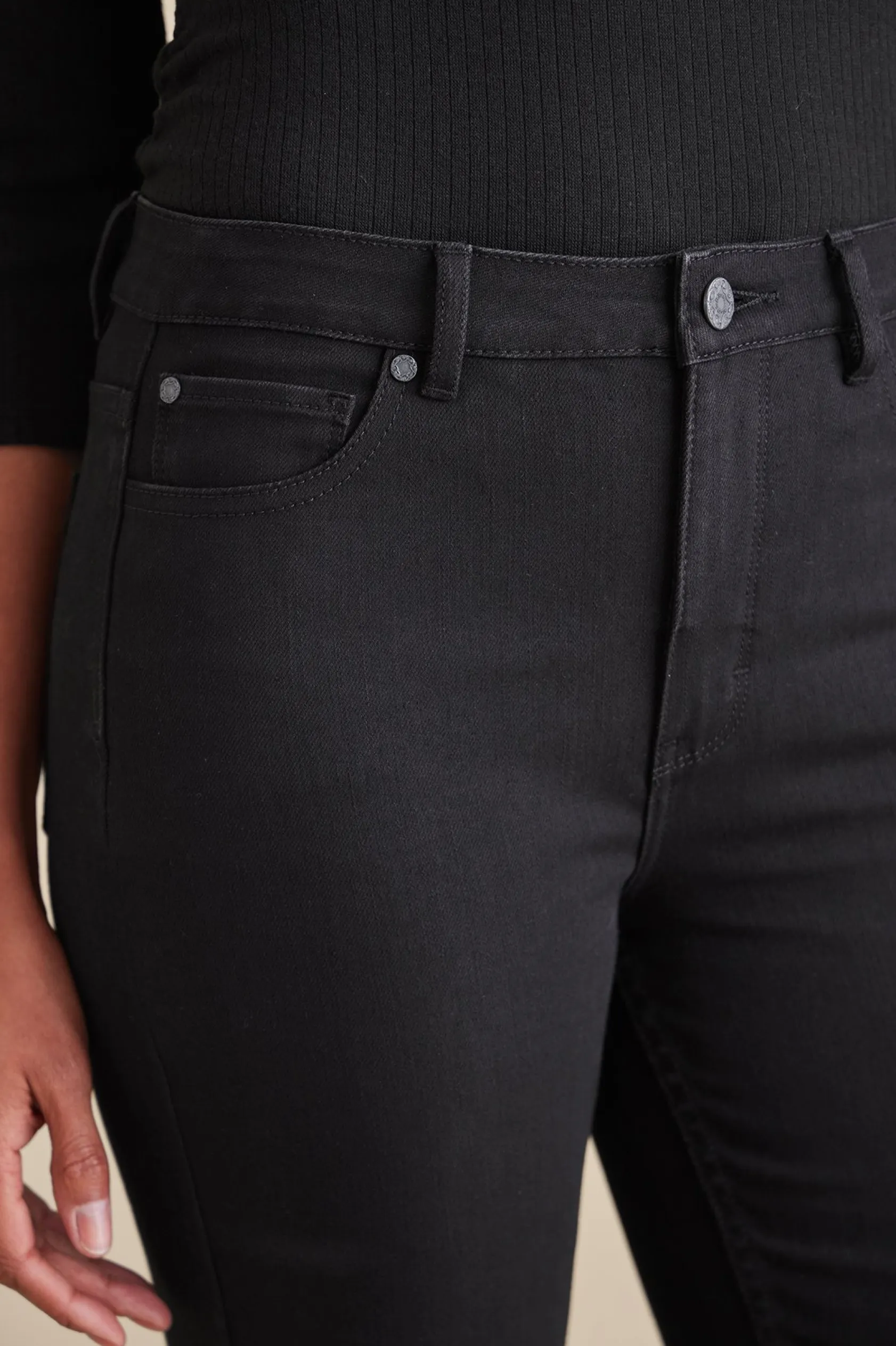 Soft Surroundings Ultimate Denim Straight Leg Jeans