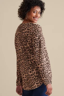 Soft Surroundings Valentina Zip Sweater