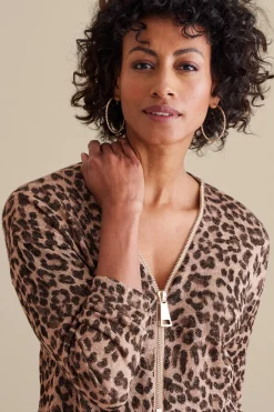 Soft Surroundings Valentina Zip Sweater