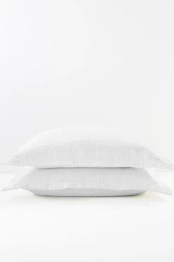 Soft Surroundings Waffle Matelassé Euro Sham