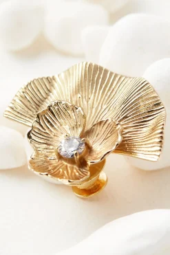 Soft Surroundings Zinnia Petal Brooch